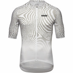 Men Spirit Moire Jersey - White/Lab Gray