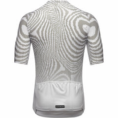 Men Spirit Moire Jersey - White/Lab Gray