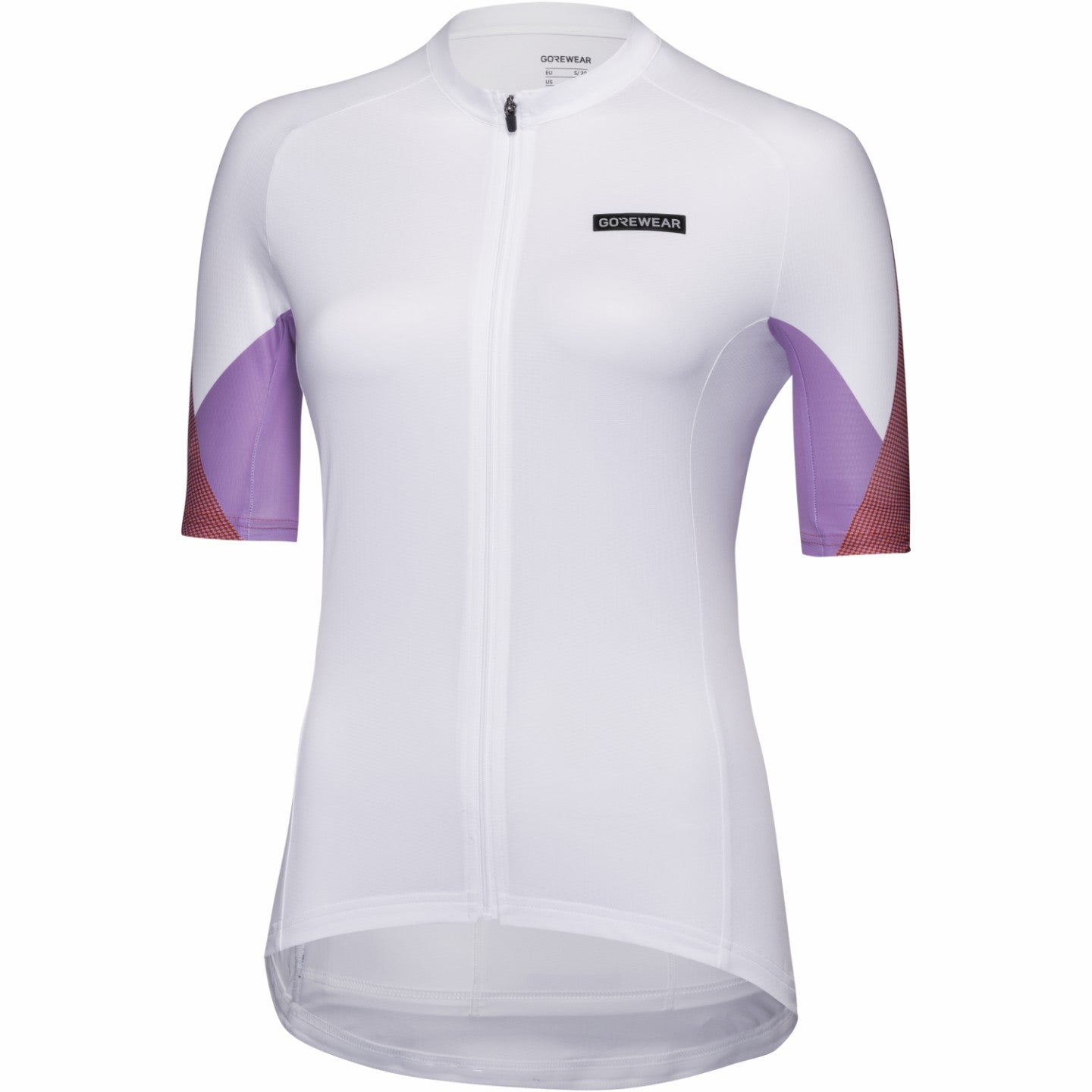 Women Spirit Triangles Jersey - White/Lab Red