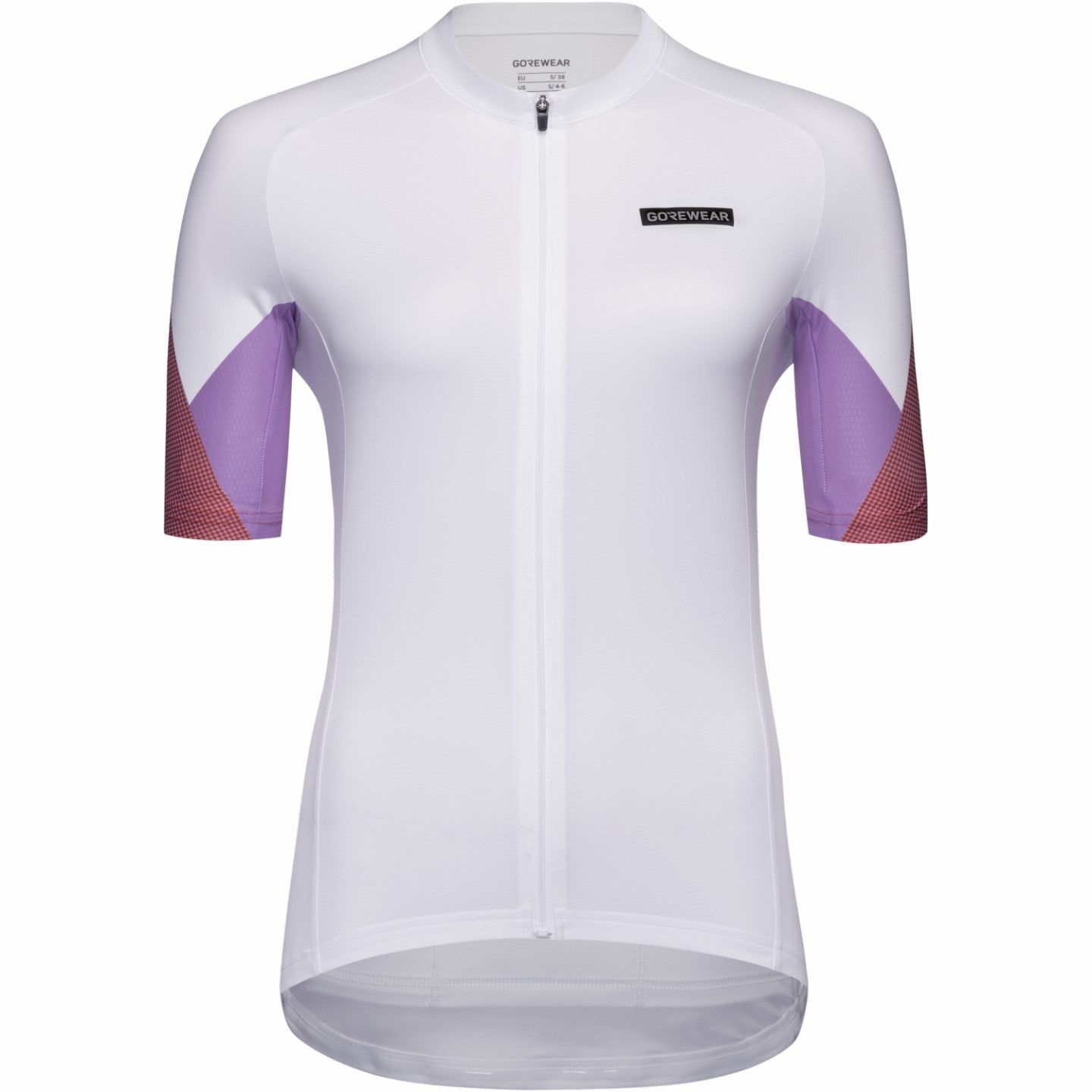 Women Spirit Triangles Jersey - White/Lab Red