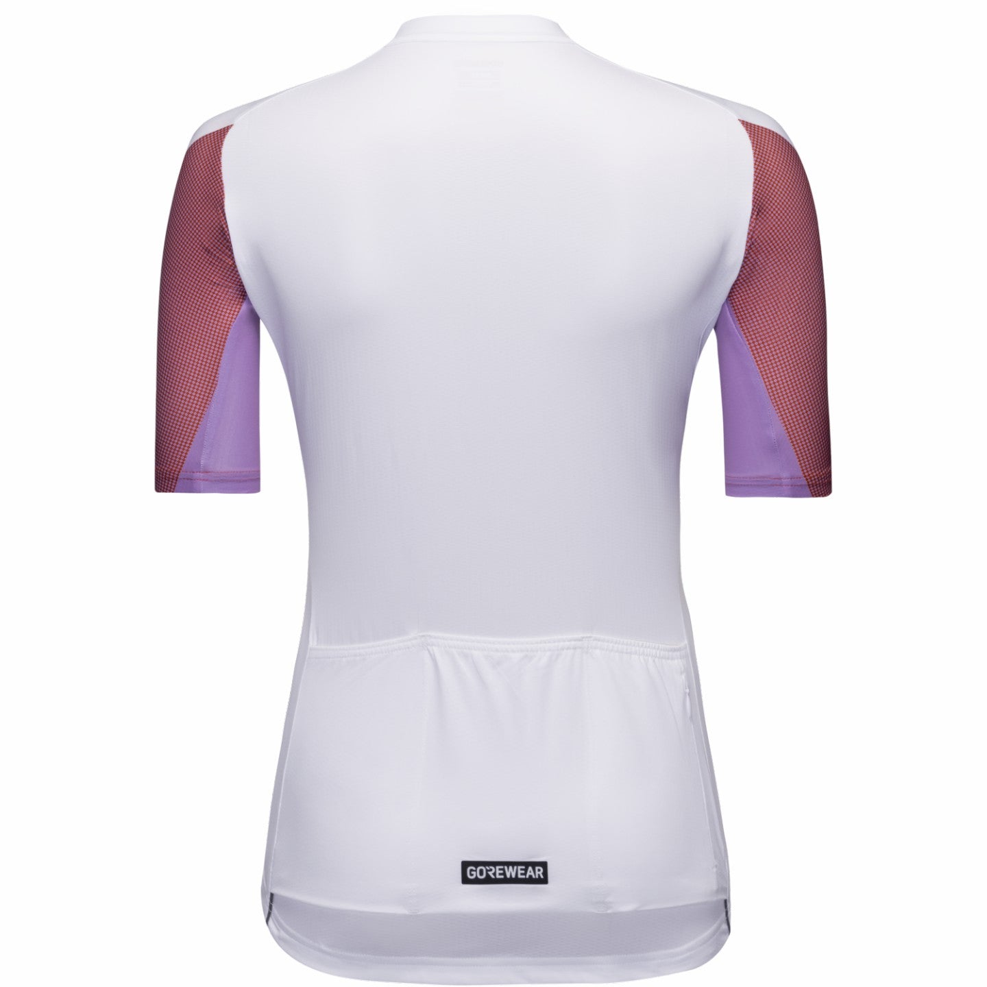 Women Spirit Triangles Jersey - White/Lab Red