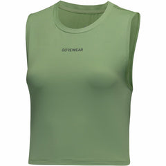 Women Everyday Crop Top - Engine Green