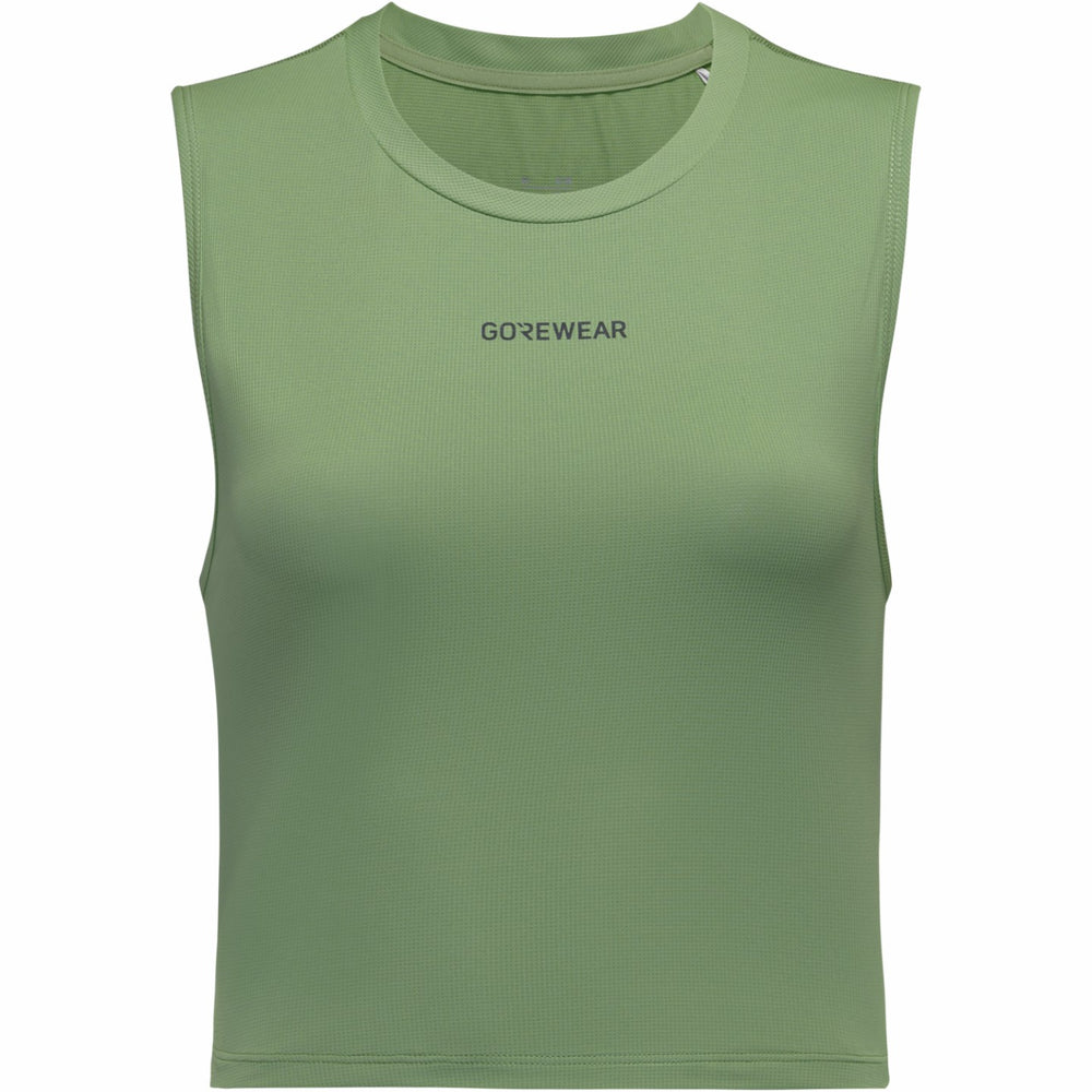Women Everyday Crop Top - Engine Green