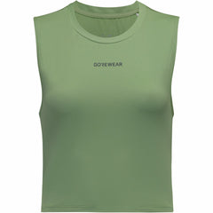 Women Everyday Crop Top - Engine Green