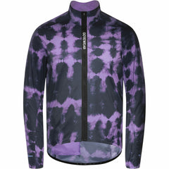 Men SPINSHIFT Shibori Windbreaker - Orbit Blue/Scrub Purple