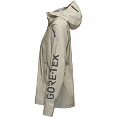 Women CONCURVE LE4 GORE-TEX Jacket Sleeve Logo - Tech Beige