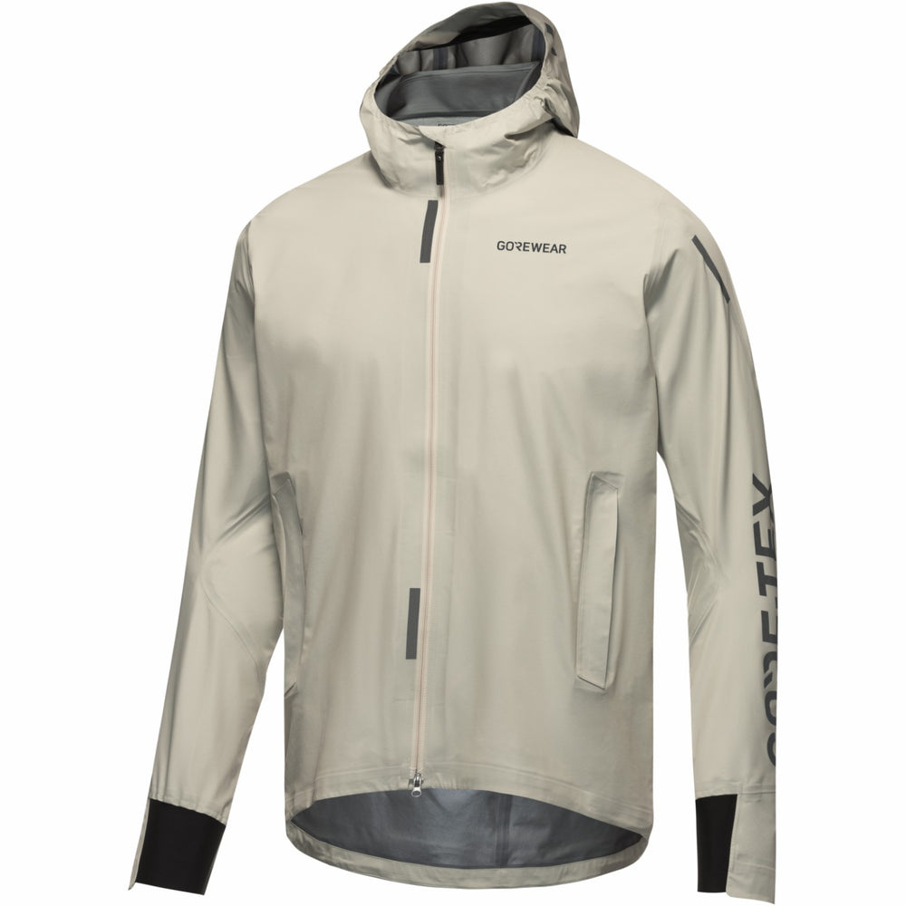 Men CONCURVE LE4 GORE-TEX Jacket Sleeve Logo - Tech Beige